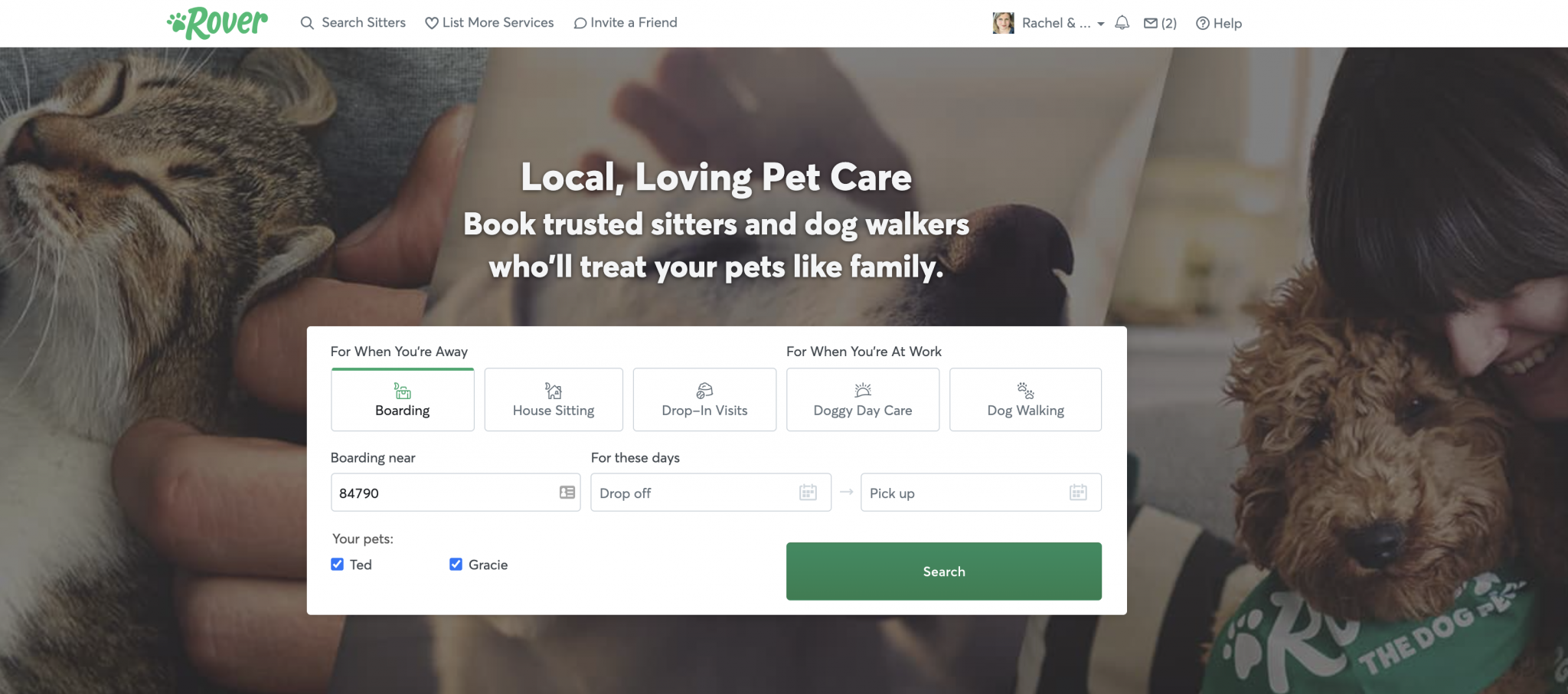 How to Make Money Pet sitting with The Work at Home Family