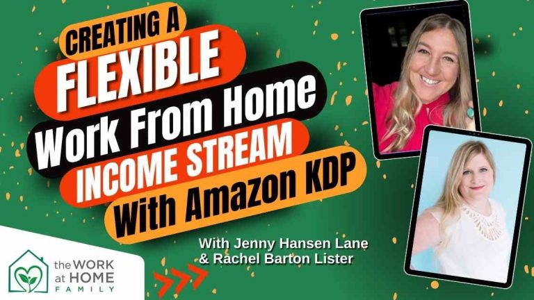 Flexible Work From Home Income Stream with Amazon KDP